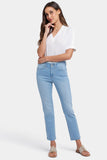 NYDJ Sheri Slim Ankle Jeans In Sure Stretch® Denim With Top Waist Binding - Canary Beach