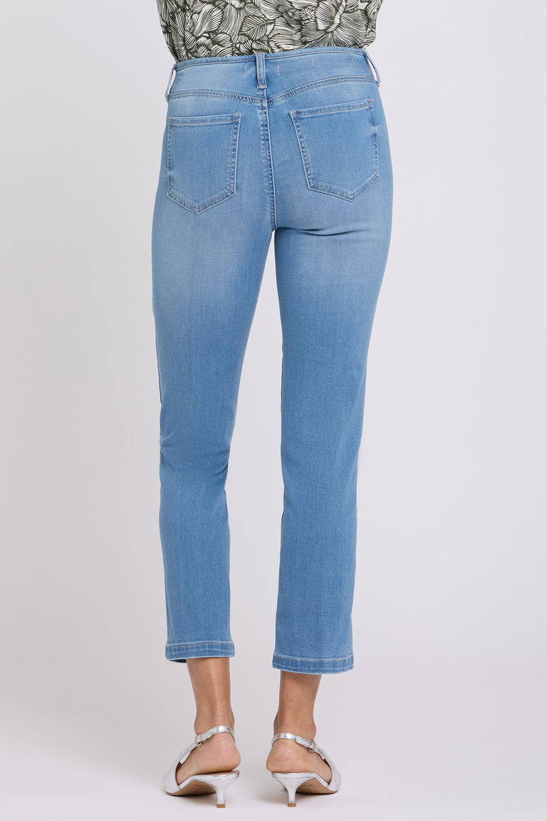 Sheri Slim Straight Ankle Jeans In Sure Stretch® Denim With Top Waist ...