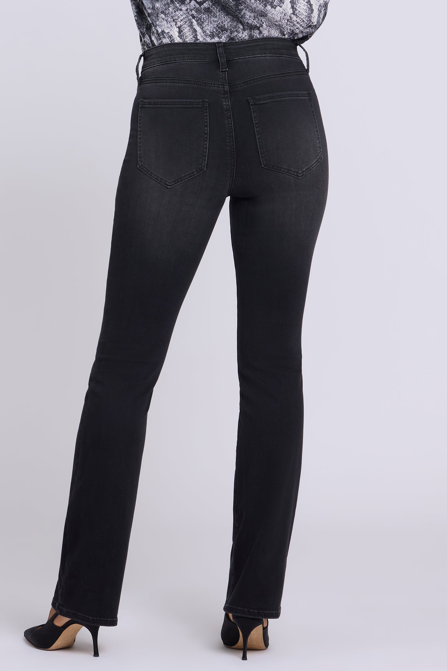 NYDJ Billie Mini Bootcut Jeans In Sure Stretch® Denim With High Rise - Helleborus