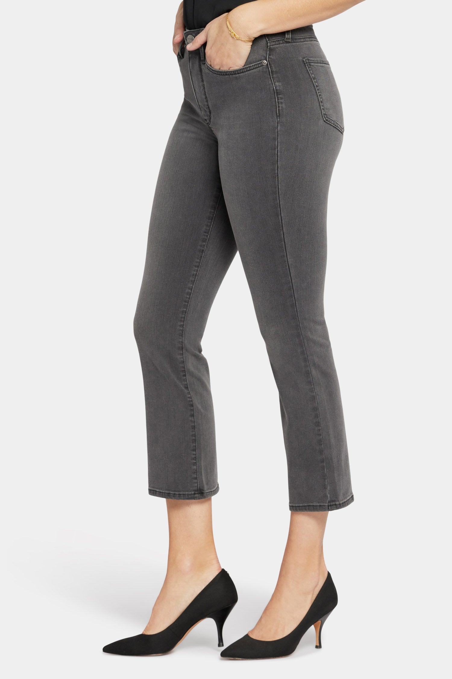 Slim Bootcut Ankle Jeans In Sure Stretch® Denim - Destiny Grey | NYDJ