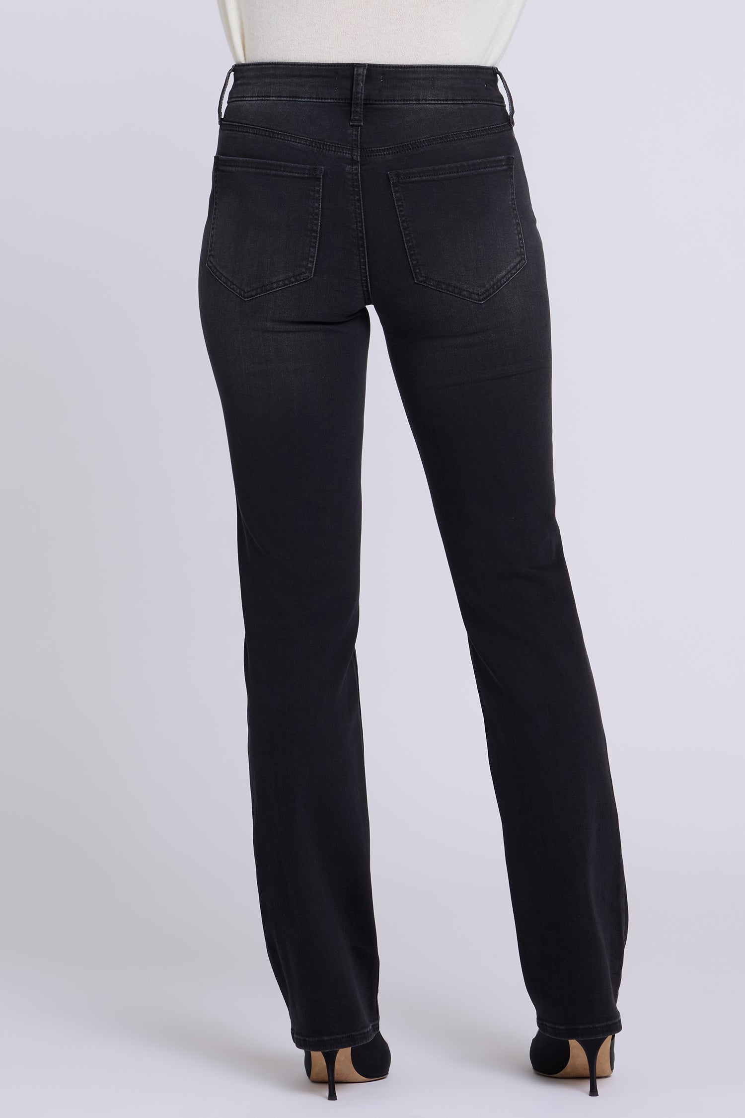 NYDJ Marilyn Straight Jeans In Tall In Sure Stretch® Denim With 34" Inseam - Helleborus