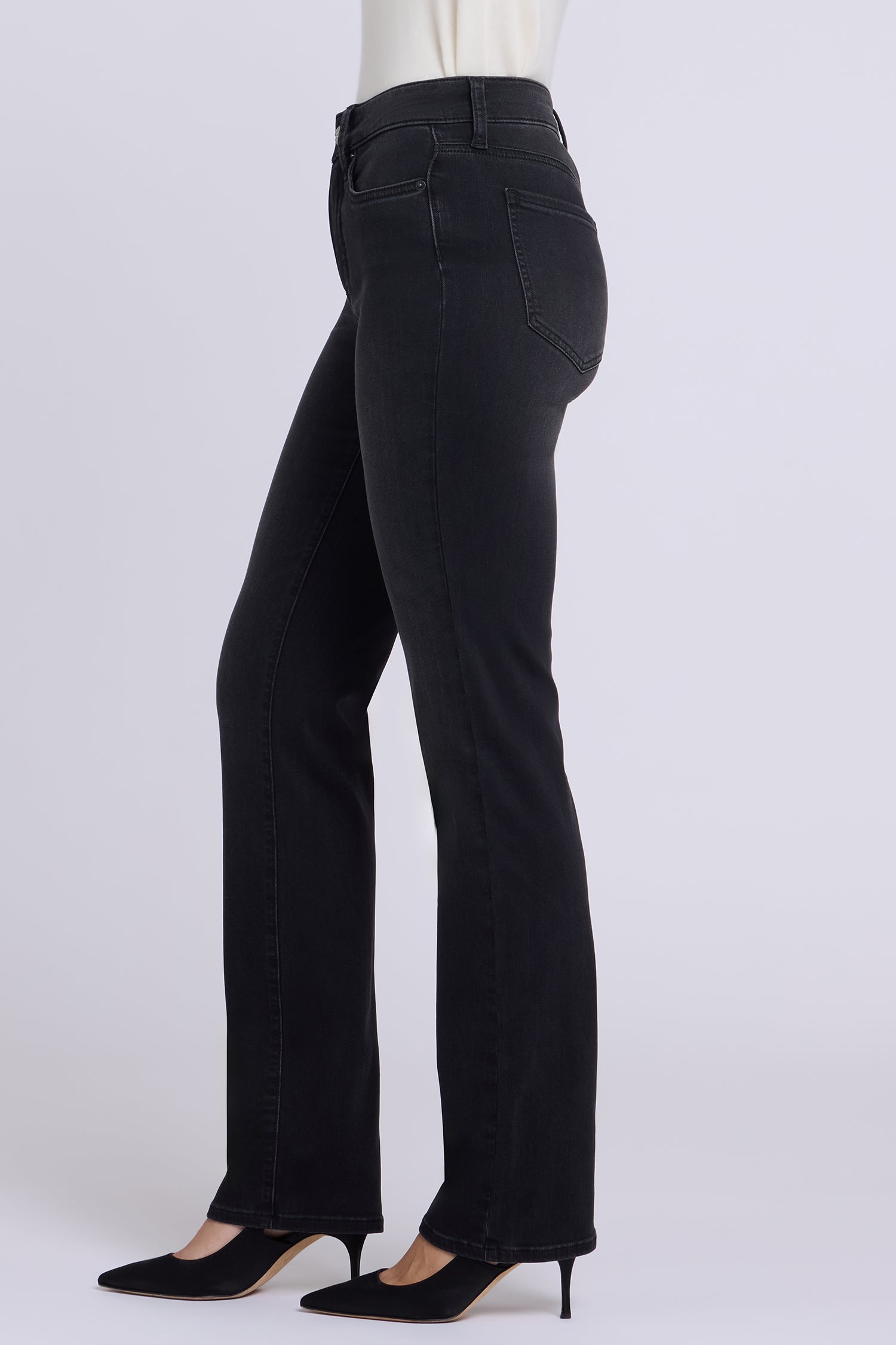 NYDJ Marilyn Straight Jeans In Sure Stretch® Denim - Helleborus