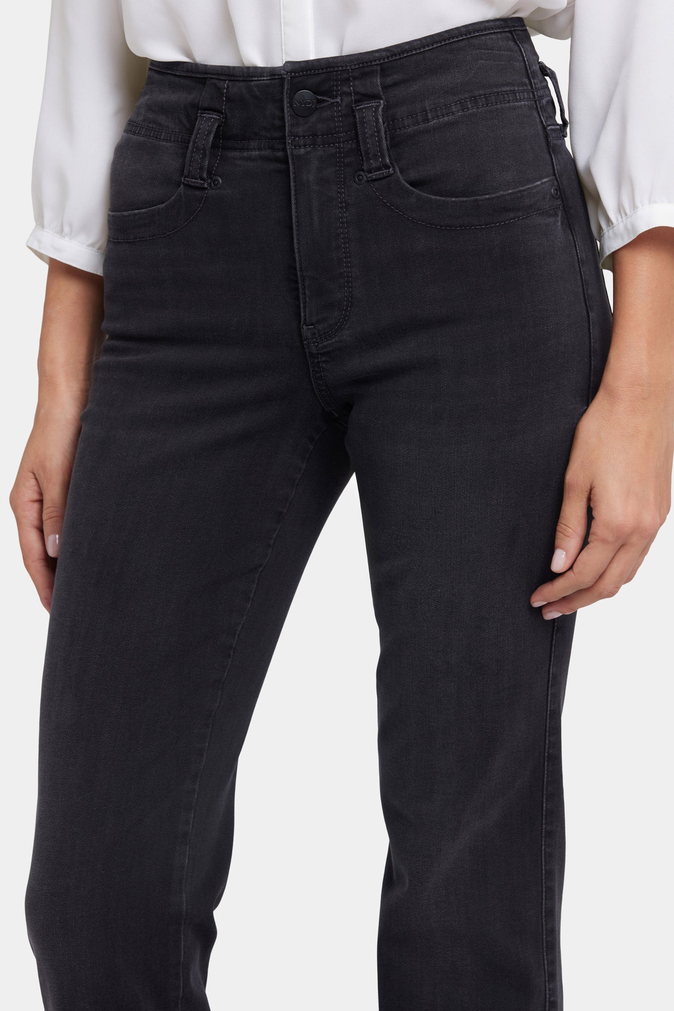 NYDJ Marilyn Straight Jeans In Sure Stretch® Denim With High Rise - Cordoba Cliff