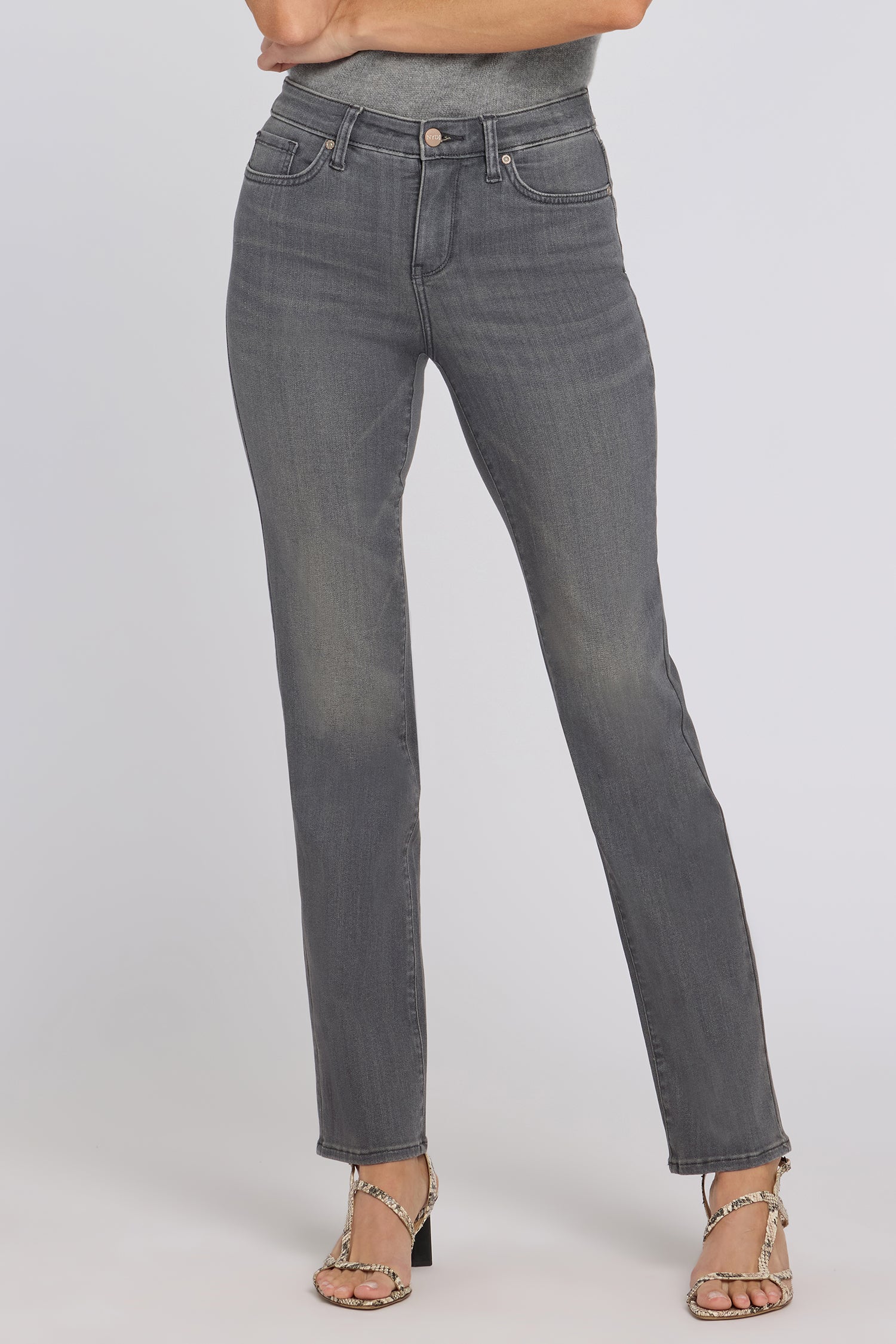 No Gapper™ Marilyn Straight Jeans In Sure Stretch® Denim With