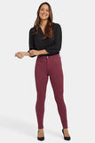 NYDJ Ami Skinny Jeans In Sure Stretch® Denim With High Rise And Contoured Seams - True Burgundy