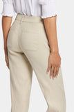 NYDJ Trouser Pants In Stretch Linen - Feather