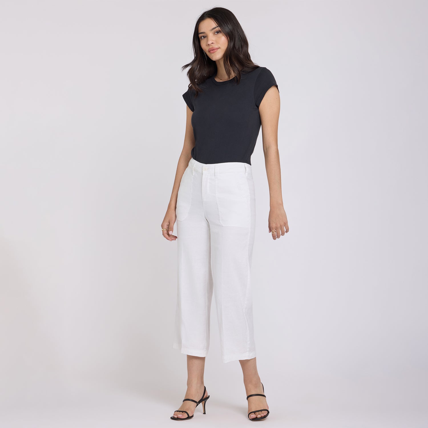 Pantalon Capri INC International Concepts Blanc Taille 4 (Neuf Avec étiquettes)