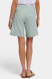 NYDJ Relaxed Shorts  In Stretch Linen - Tomatillo