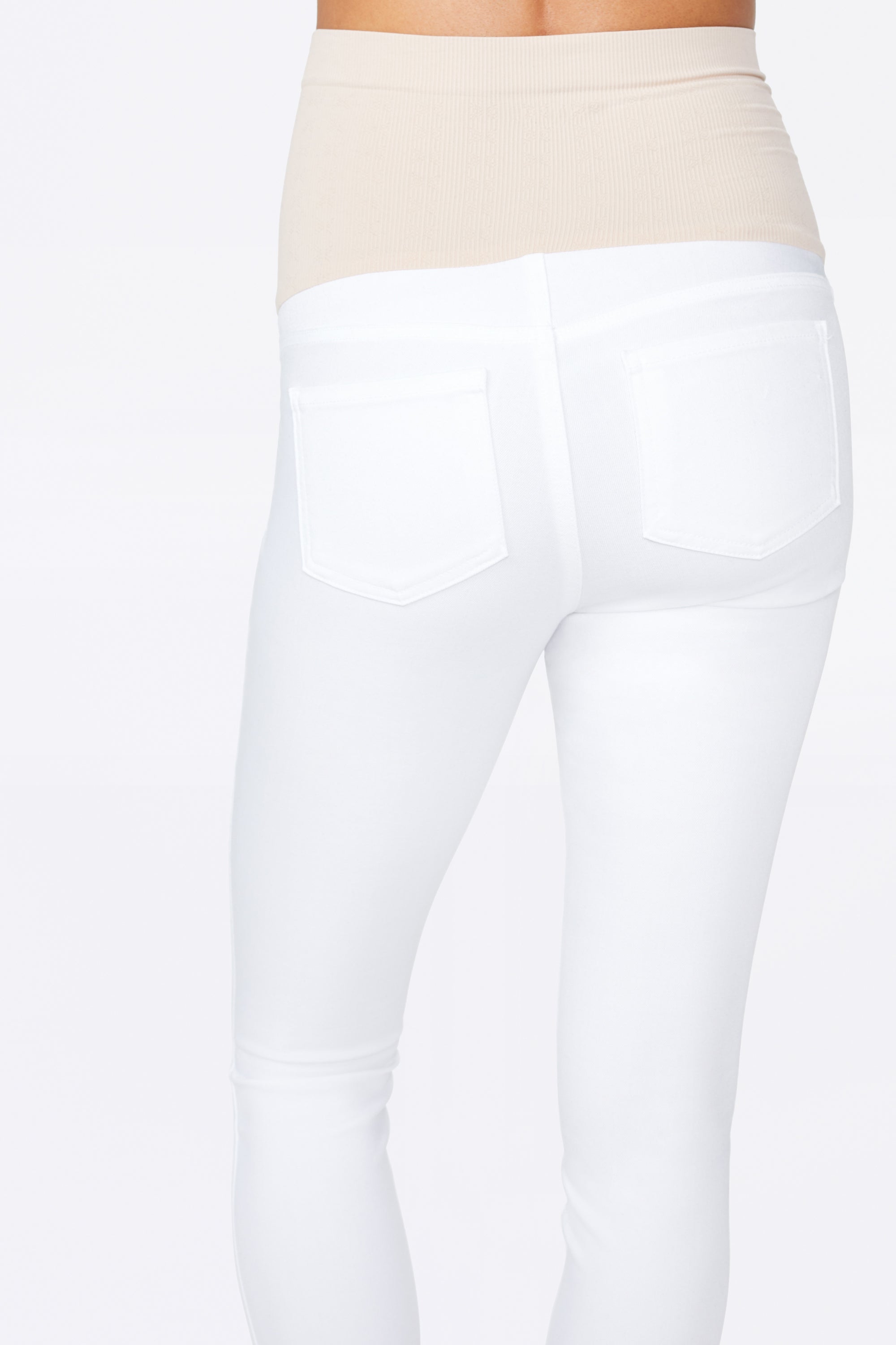 NYDJ Straight Maternity Jeans  - Optic White