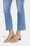 NYDJ Slim Bootcut Ankle Jeans In Cool Embrace® Denim With High Rise And Frayed Hems - Crescent Shore