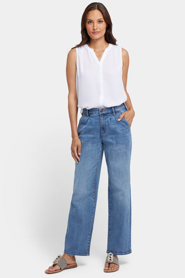 NYDJ Relaxed Trouser Jeans In Cool Embrace® Denim With High Rise - Barcelona Breeze