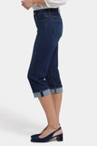 NYDJ Marilyn Straight Crop Jeans In Cool Embrace® Denim With Cuffs - Northbridge