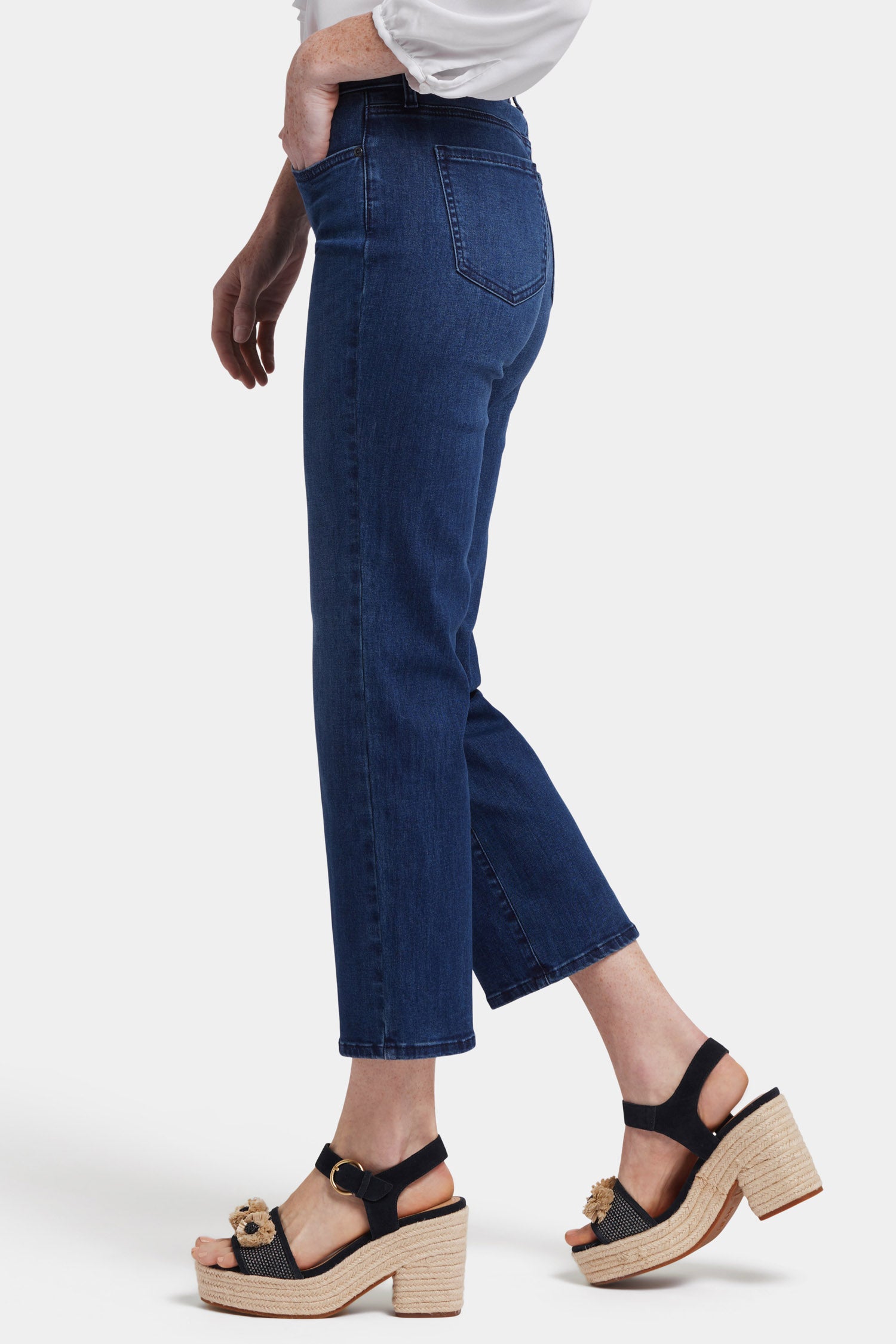 Marilyn Straight Ankle Jeans In Cool Embrace® Denim - Ibiza Blues