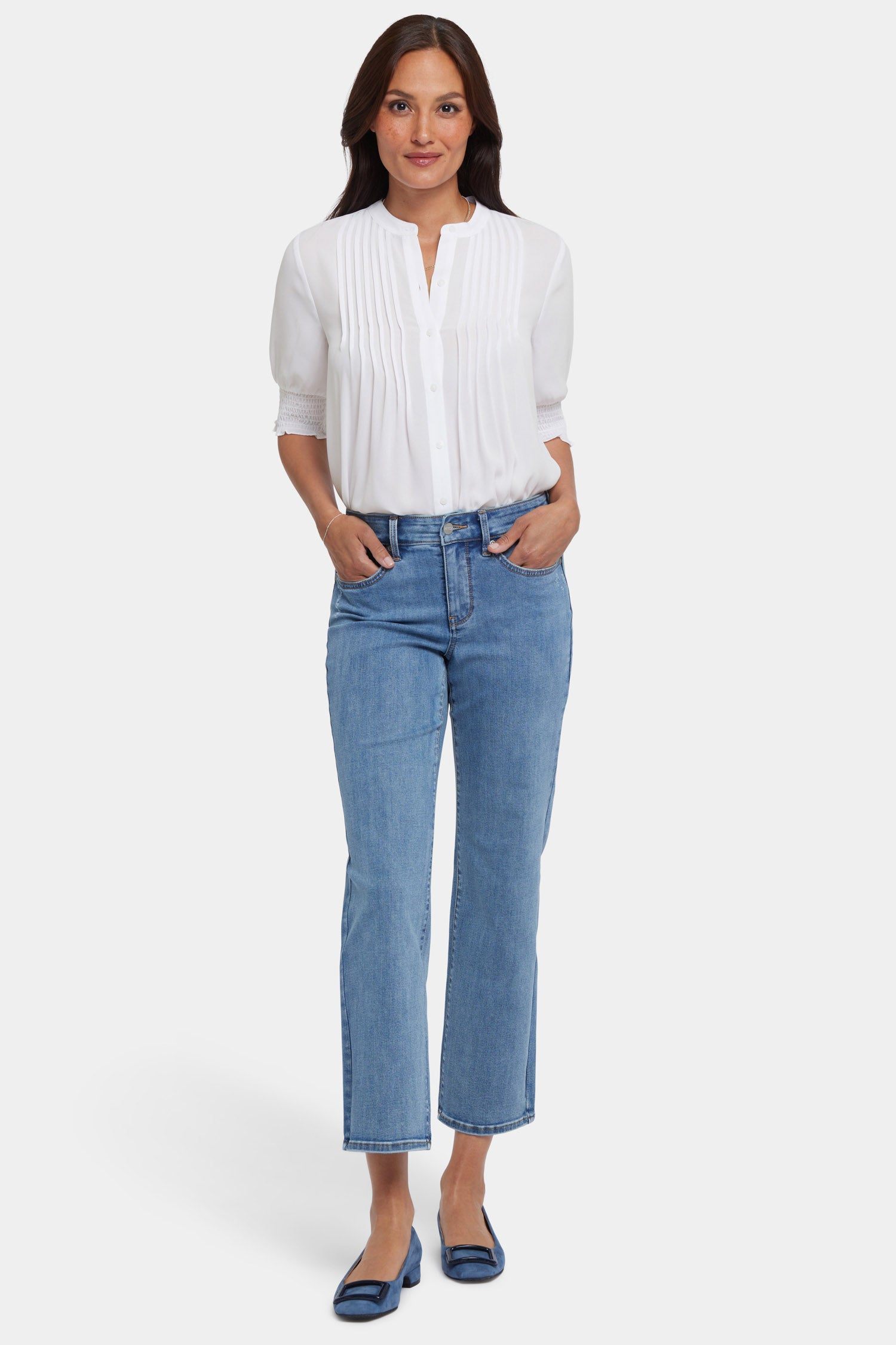 最大10%OFFクーポン Marilyn Denim Embrace® Cool In Jeans Ankle Straight 食器棚・キッチンカウンター