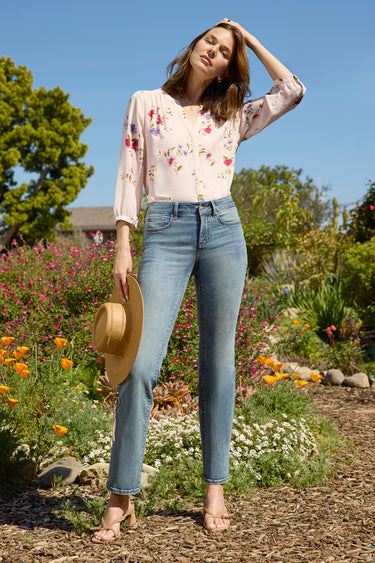 NYDJ Marilyn Straight Jeans In Cool Embrace® Denim - Majorca Bay