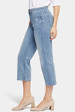 NYDJ Joni Relaxed Capri Jeans With High Rise - Lakefront