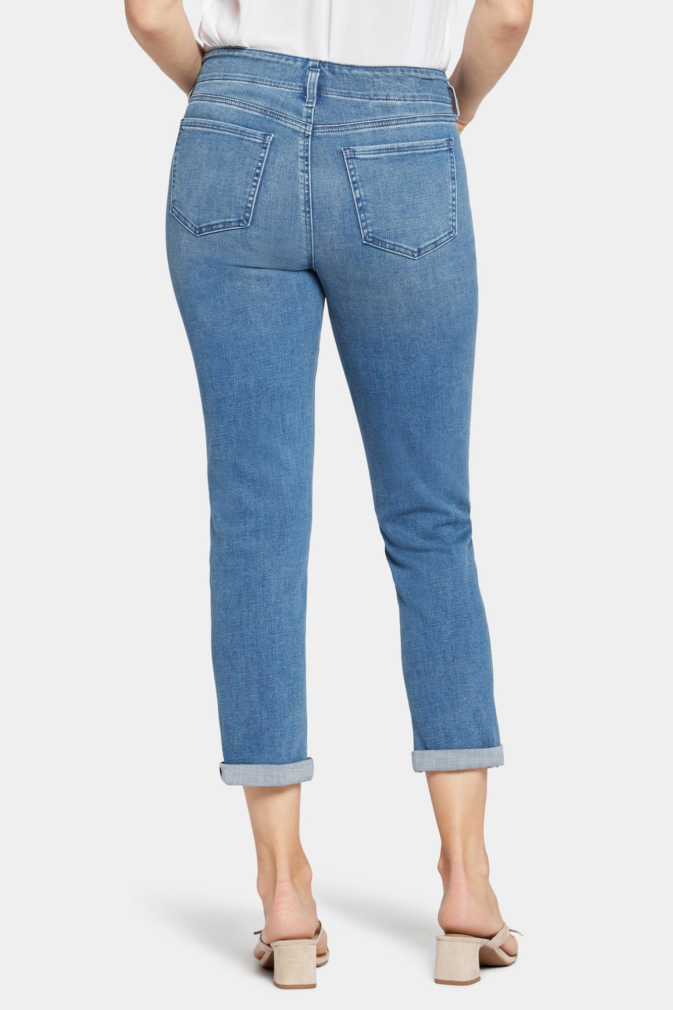 NYDJ Margot Girlfriend Jeans With High Rise - Stunning