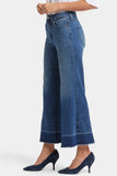 NYDJ Mia Palazzo Ankle Jeans With High Rise And Released Shadow Hems - Stone Bridge