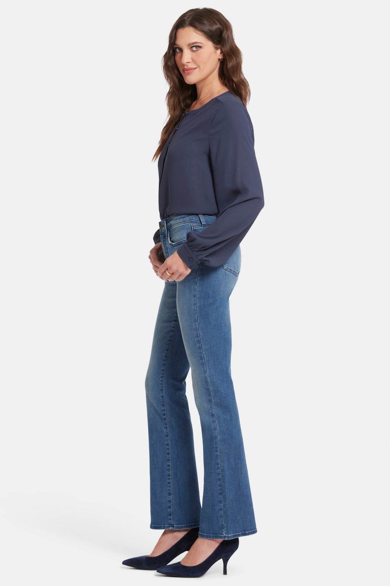 NYDJ Barbara Bootcut Jeans  - Cascade Wave