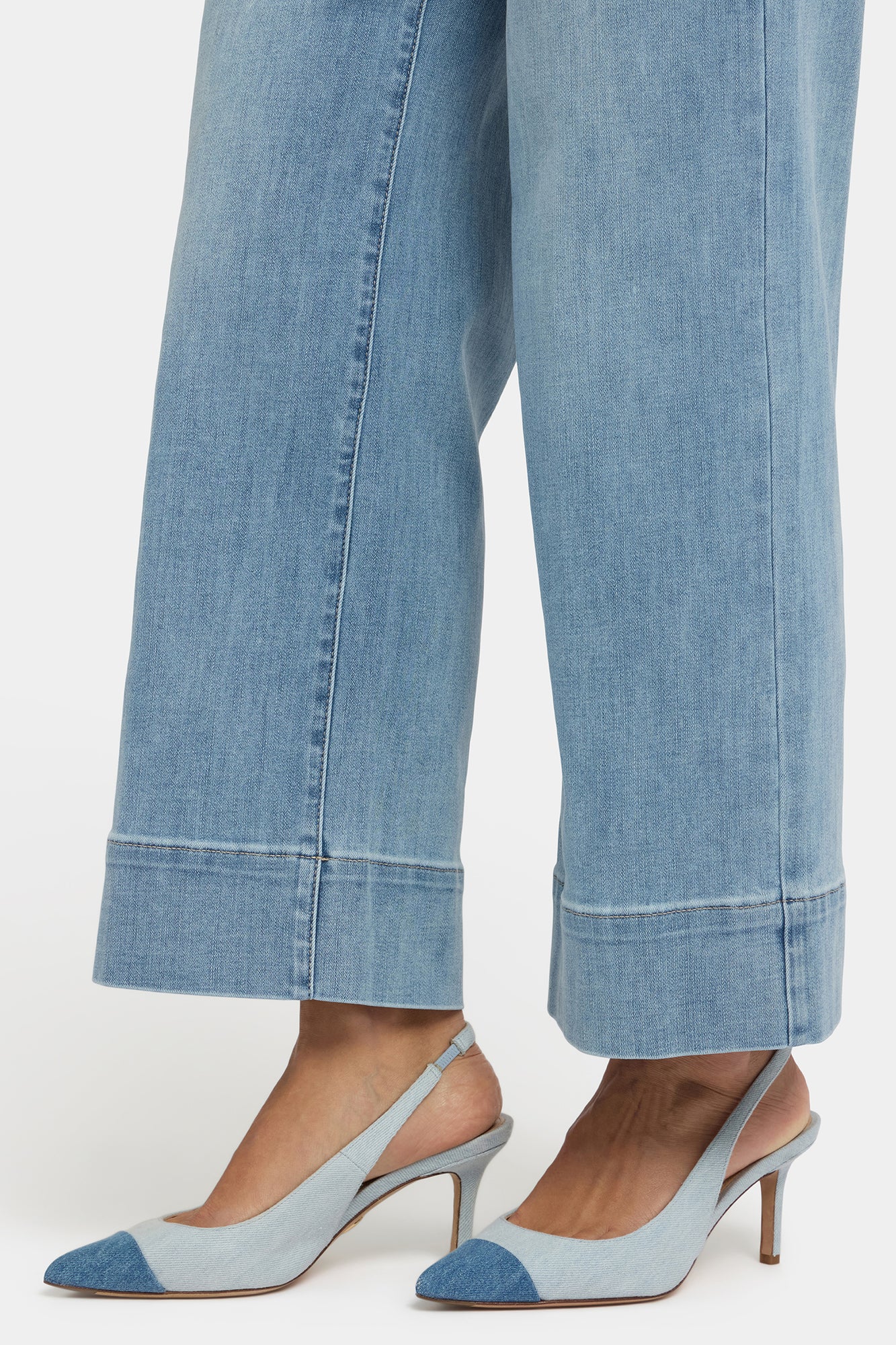 NYDJ Teresa Wide Leg Ankle Jeans With 3