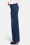 NYDJ Teresa Wide Leg Jeans With 1 1/2" Hems - Cambridge
