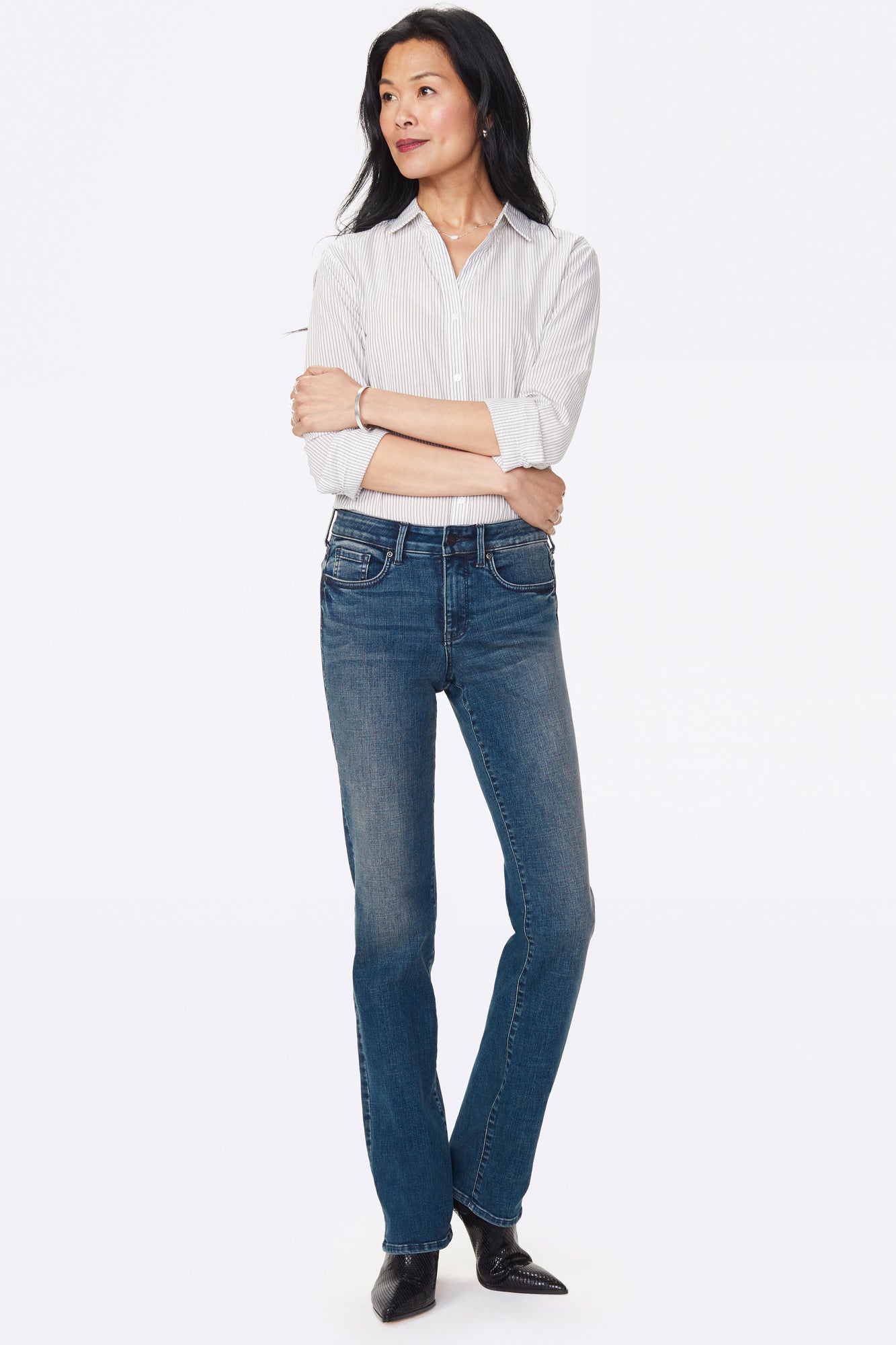 NYDJ Marilyn Straight Jeans  - Lombard