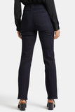 NYDJ Marilyn Straight Jeans With High Rise And Wide Waistband - Magical