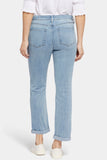 NYDJ Sheri Slim Ankle Jeans With Roll Cuffs - Majesty