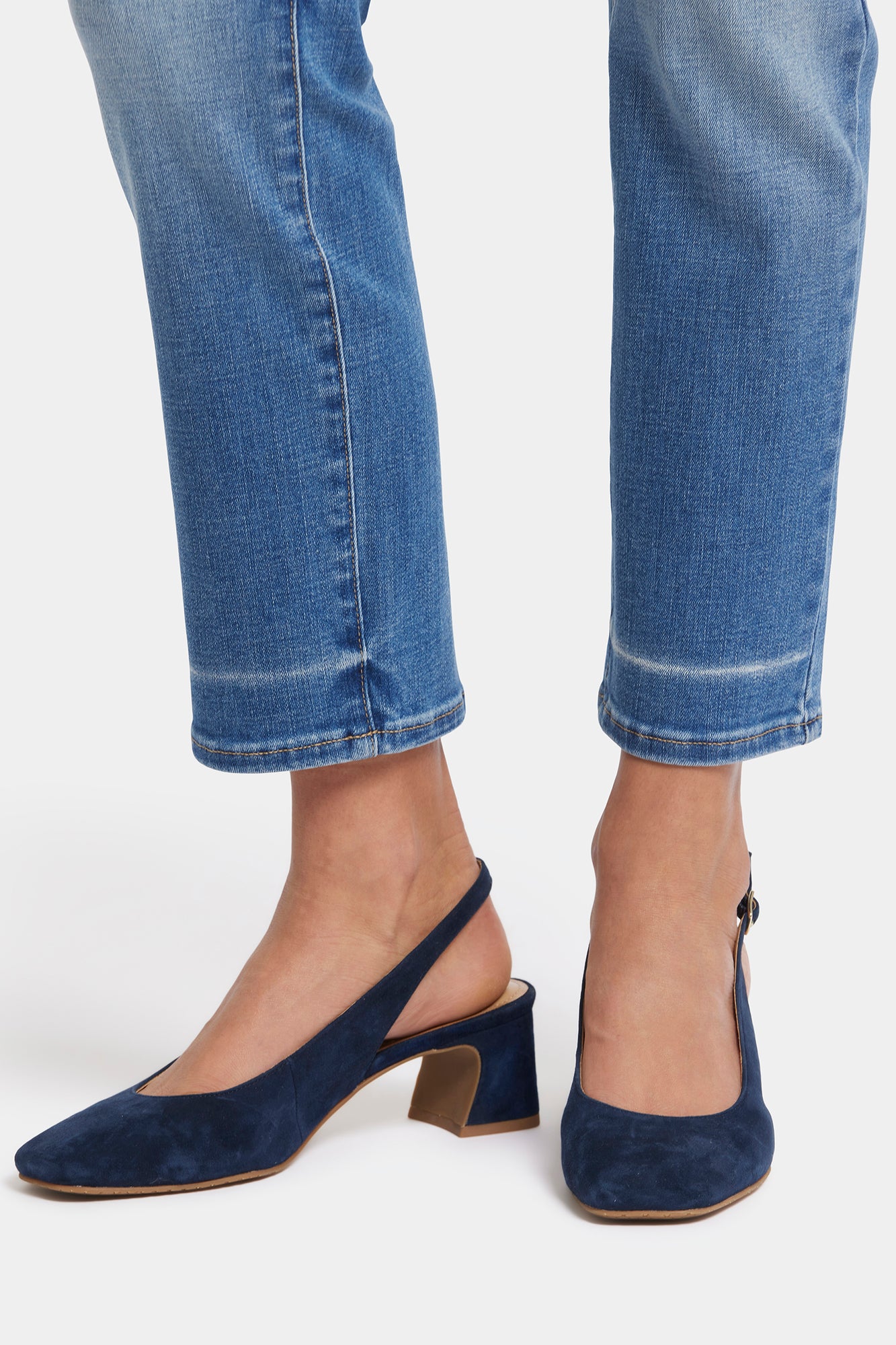 NYDJ Sheri Slim Ankle Jeans With High Rise - Aspen Sky