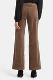 NYDJ Teresa Wide Leg Pants In Fine Wale Stretch Corduroy With 1 1/2" Hems - Elmwood