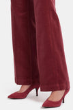 NYDJ Teresa Wide Leg Pants In Fine Wale Stretch Corduroy With 1 1/2" Hems - Paintbrush