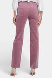 NYDJ Marilyn Straight Pants In Fine Wale Stretch Corduroy - Fairy Falls