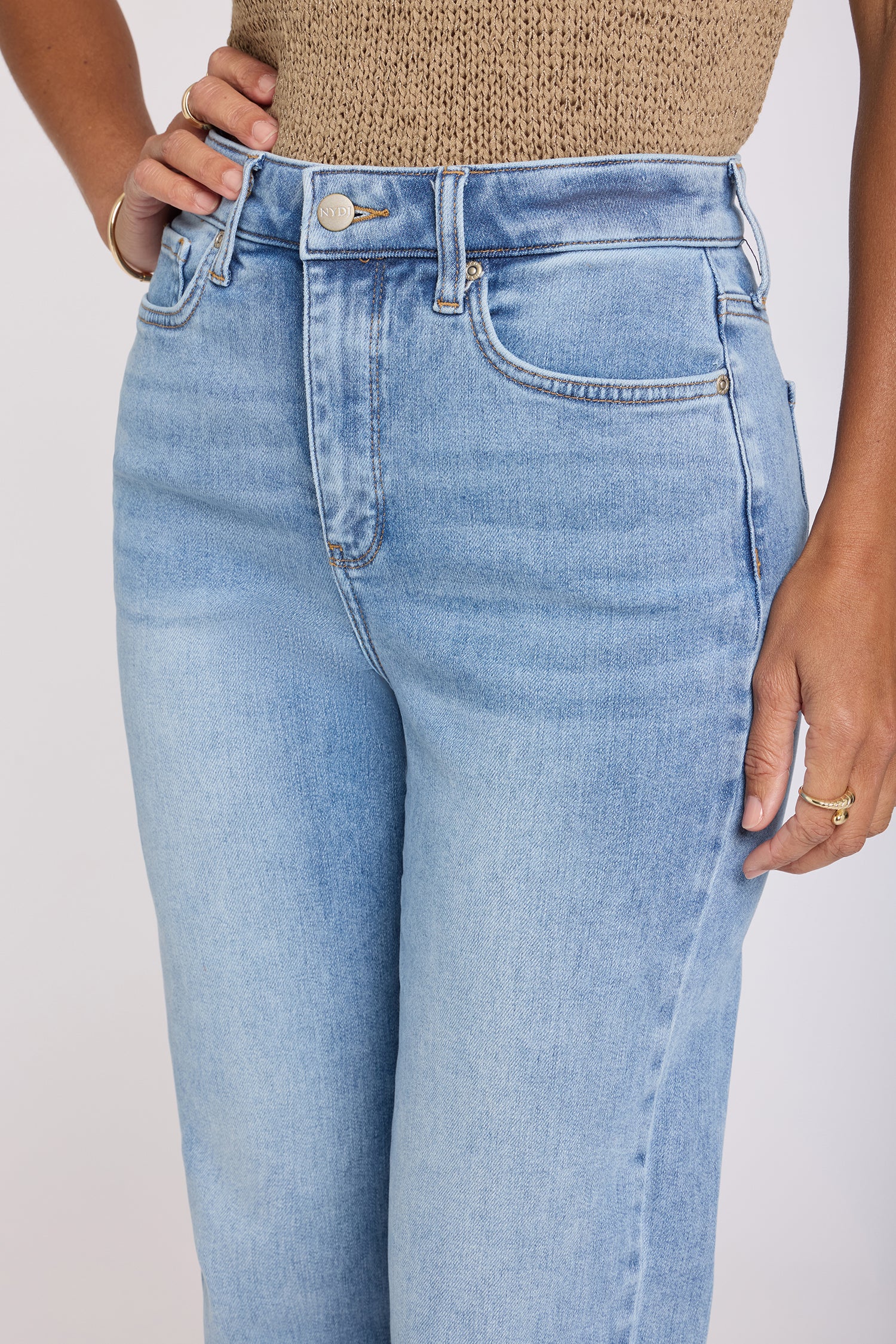 NYDJ Kasey Stovepipe Jeans  - Mist Springs