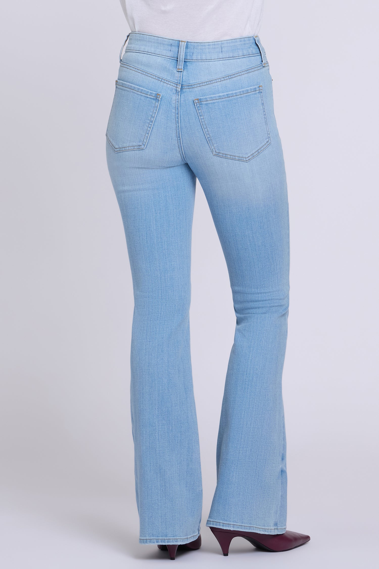 NYDJ Felicity Flared Jeans With High Rise - Alyssum