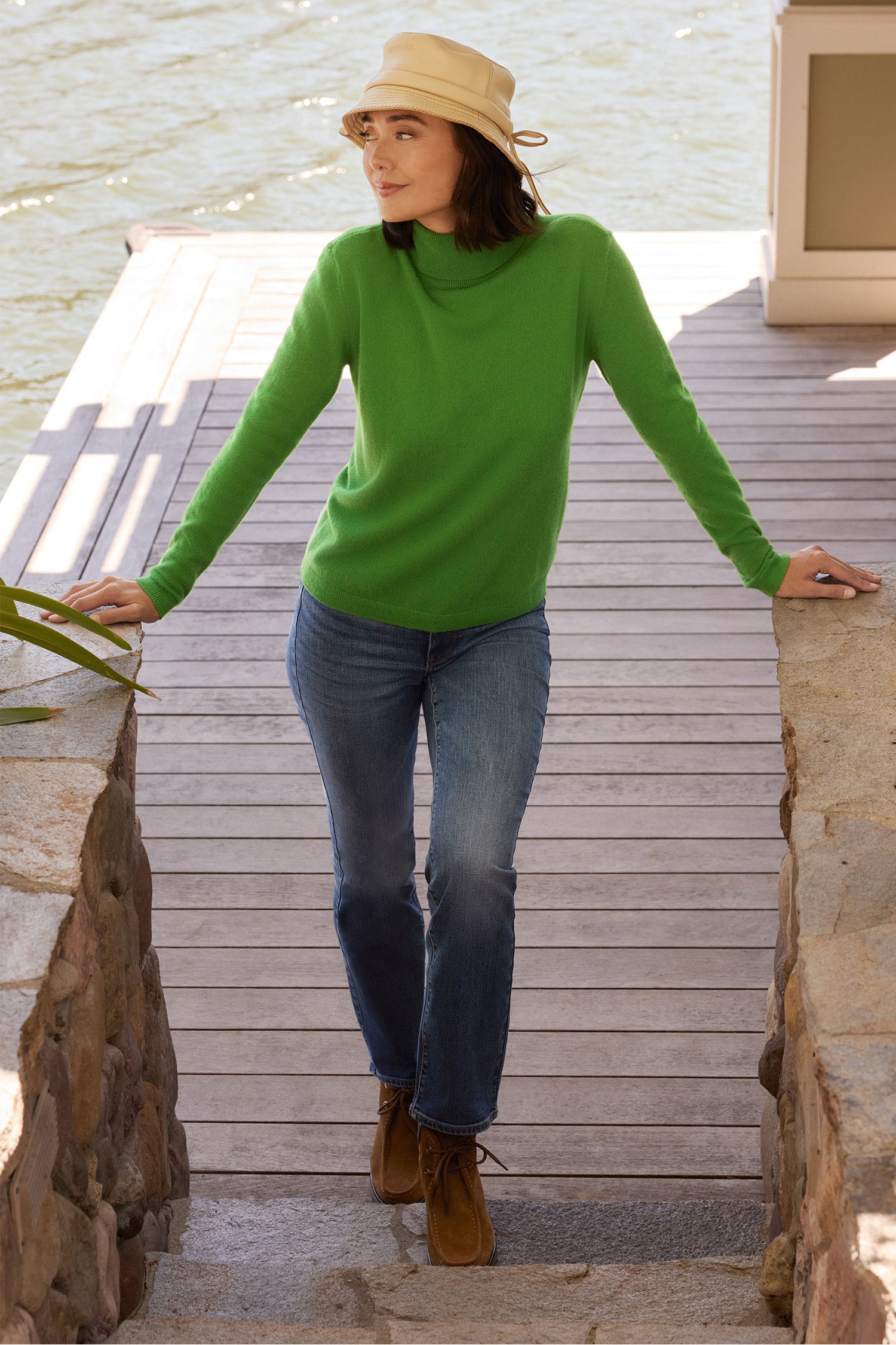 NYDJ Marilyn Straight Jeans With High Rise And 31" Inseam - Yarrow