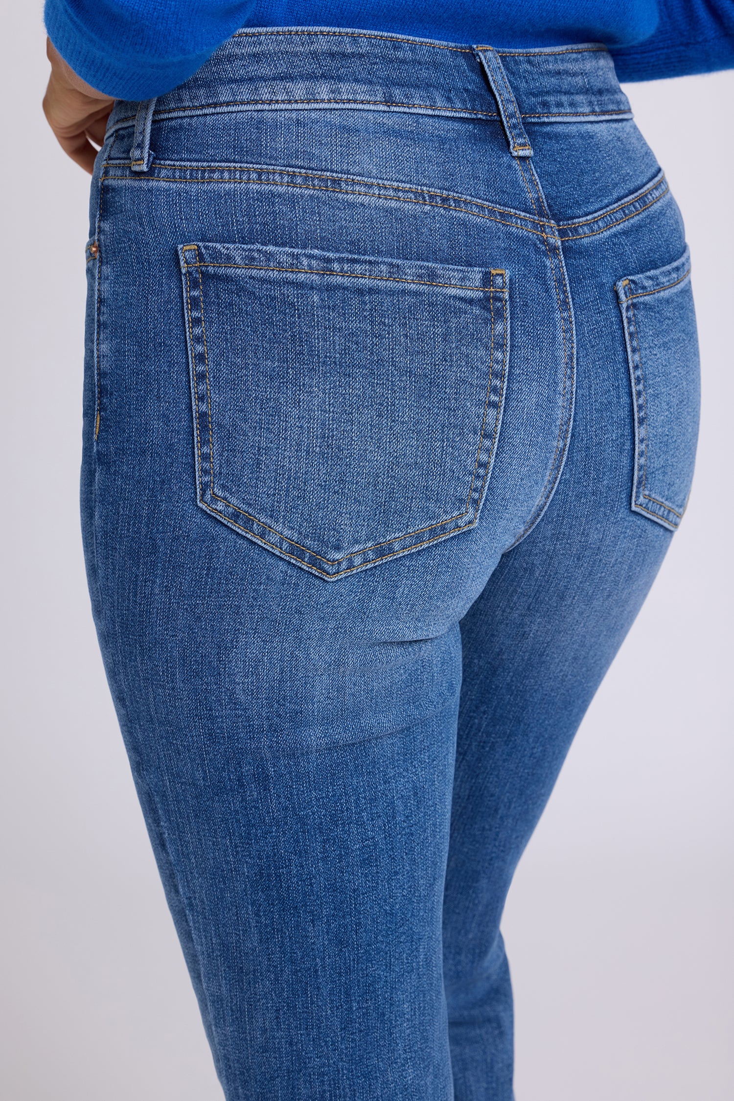 NYDJ Marilyn Straight Jeans In Tall With High Rise And 34" Inseam - Yarrow