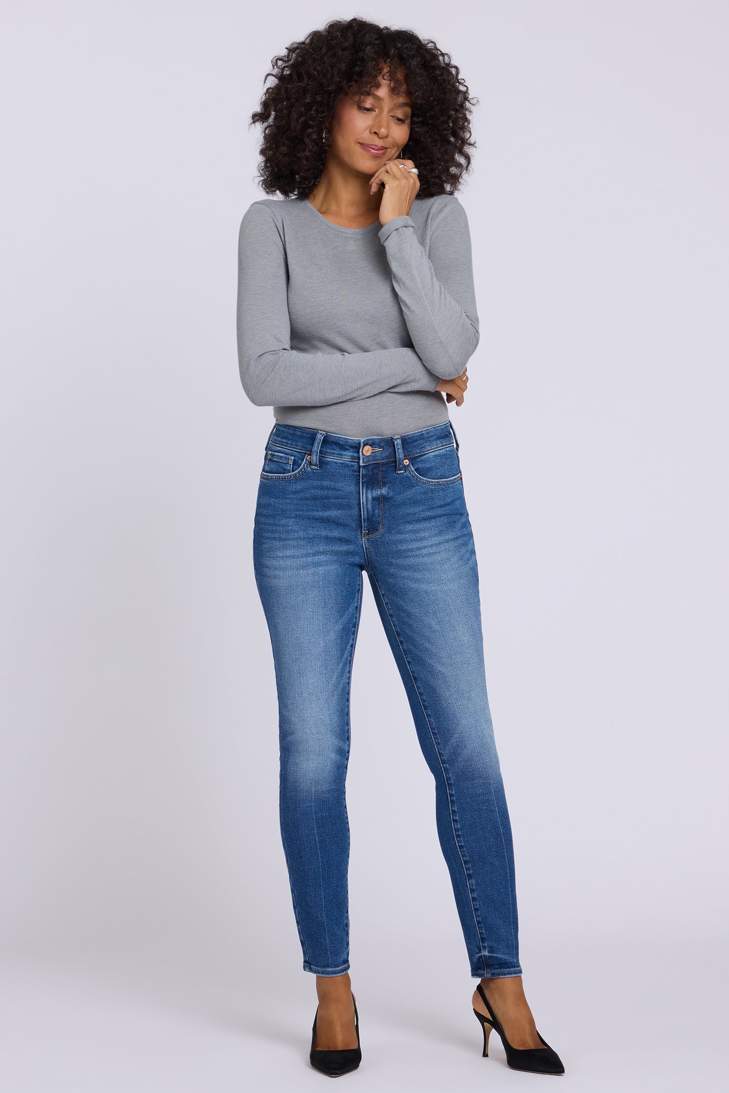 NYDJ Ami Skinny Jeans  - Anthurium