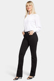 NYDJ Marilyn Straight Jeans  - Black