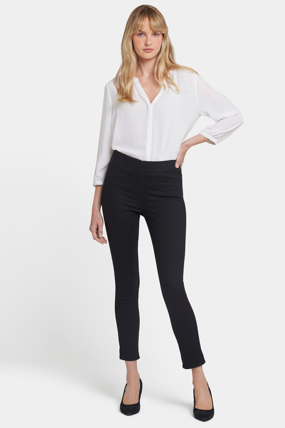Skinny Ankle Pull On Jeans