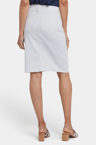 NYDJ High Waist Skirt  - Palencia Stripe