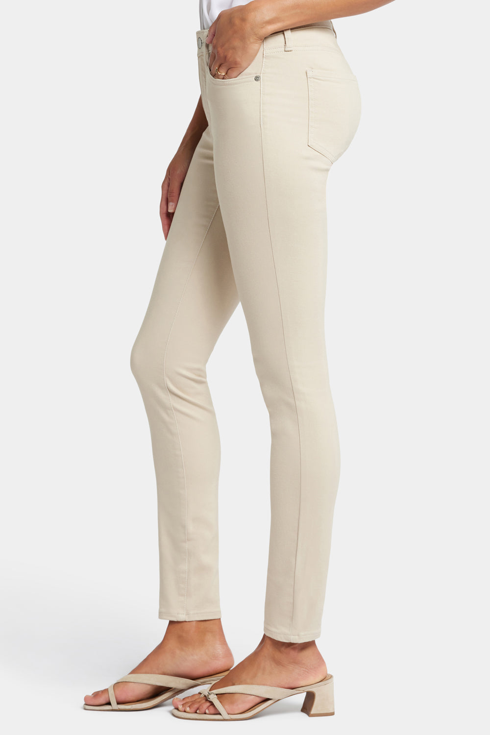 NYDJ Ami Skinny Jeans In Luxury Touch Twill - Feather