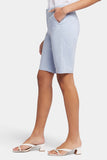 NYDJ Bermuda Shorts  - Light Blue Heather