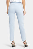 NYDJ Slim Trouser Ankle Pants  - Light Blue Heather