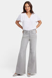 NYDJ Mia Palazzo Jeans With High Rise - Grenada Mist