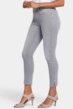 NYDJ Ami Skinny Ankle Jeans With Side Slits - Rock Sand