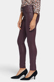 NYDJ Coated Ami Skinny Jeans  - Dark Cherry Coated