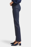 NYDJ Coated Marilyn Straight Jeans  - Starless Sky Coated