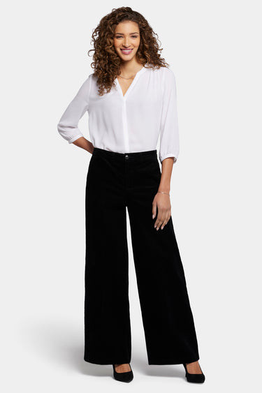 NYDJ Whitney Trouser Pants In Corduroy - Black