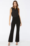 NYDJ Pull-On Flared Pants Sculpt-Her™ Collection - Black