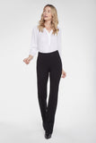 NYDJ Pull-On Straight Pants Sculpt-Her™ Collection - Black